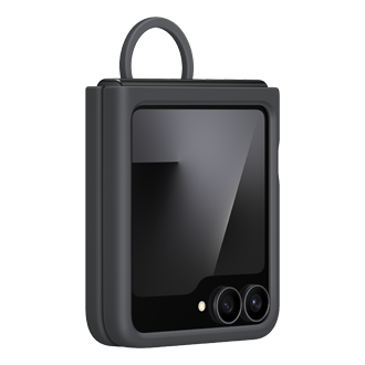 غطاء سيليكون خاص بهاتف Galaxy Z Flip6 Dynamic Black 
