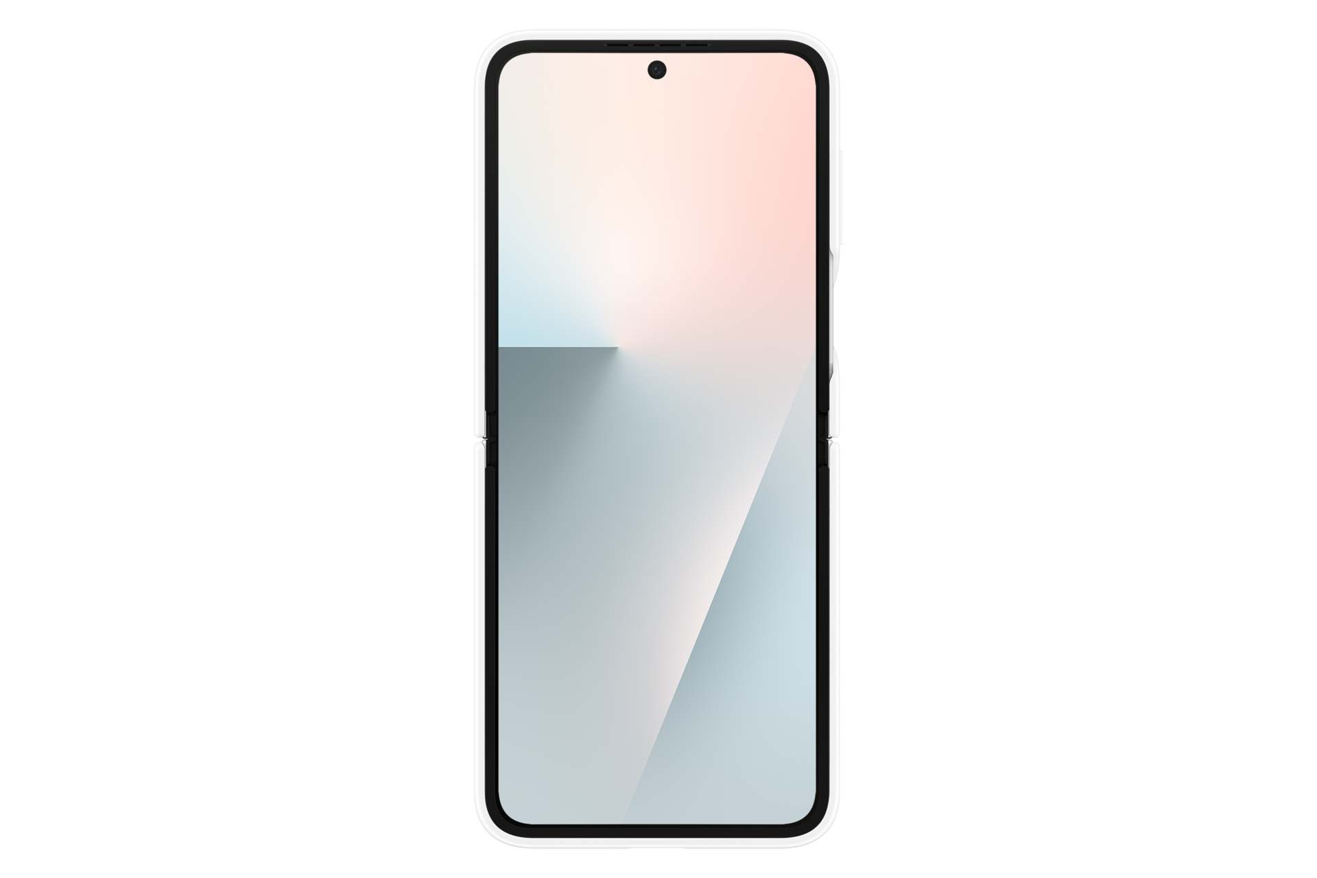 غطاء سيليكون خاص بهاتف Galaxy Z Flip6 Back White 