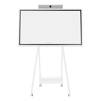 front-with-webex-on White