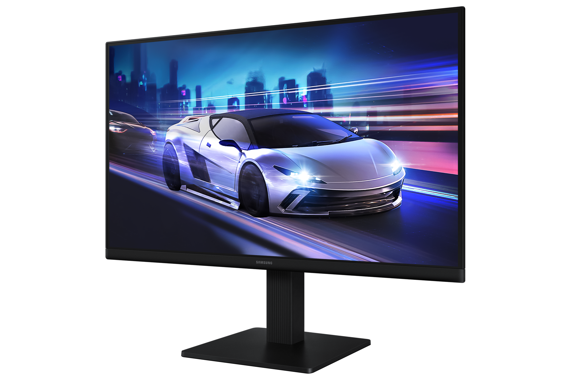 شاشة Essential Monitor S3 S32GF مقاس 22 بوصة بدقة Full HD ومعدل تحديث 120 هرتز - منظور الجانب الأيمن - أسود 