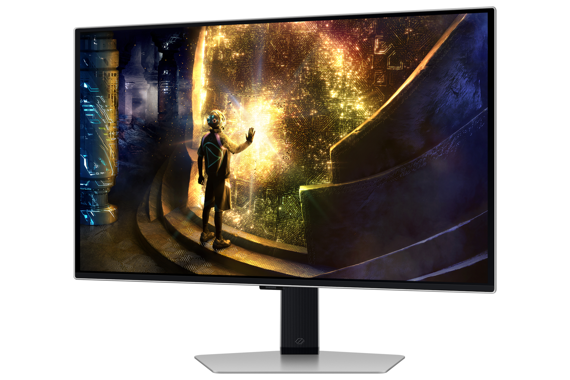 27" Odyssey OLED G6 G61SD QHD Swivel1 Silver 