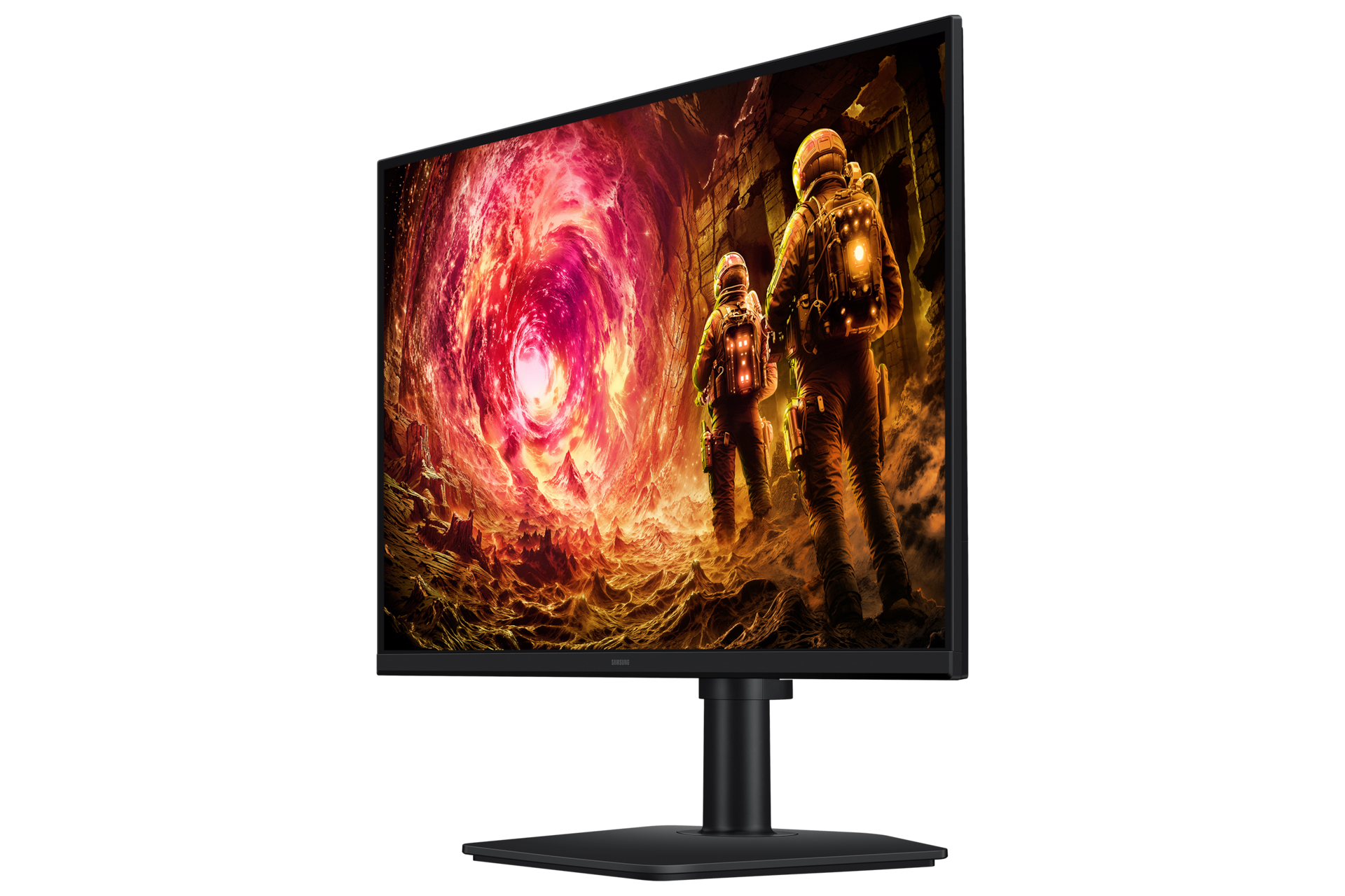شاشة ألعاب Odyssey G5 مقاس 27 بوصة بدقة QHD طراز G50F بمعدل تحديث 180 هرتز - ديناميكي (1) - أسود 