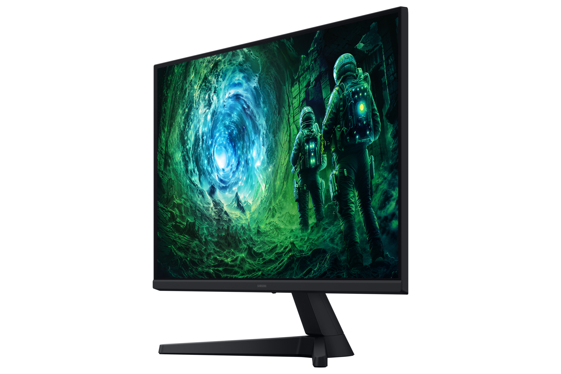 شاشة ألعاب Odyssey G5 مقاس 27 بوصة بدقة QHD طراز G53F بمعدل تحديث 200 هرتز - ديناميكي (1) - أسود 