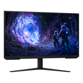 27"/32" Odyssey G5 G51F QHD 180Hz Gaming Monitor Swivel2 Black 