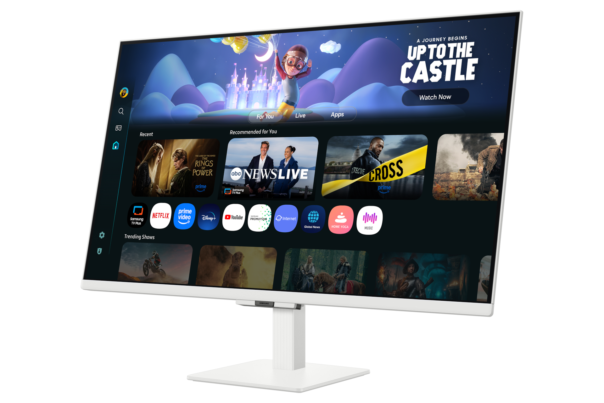 27"/32" Smart Monitor M5 M50F FHD (Black) Low-Dynamic White 