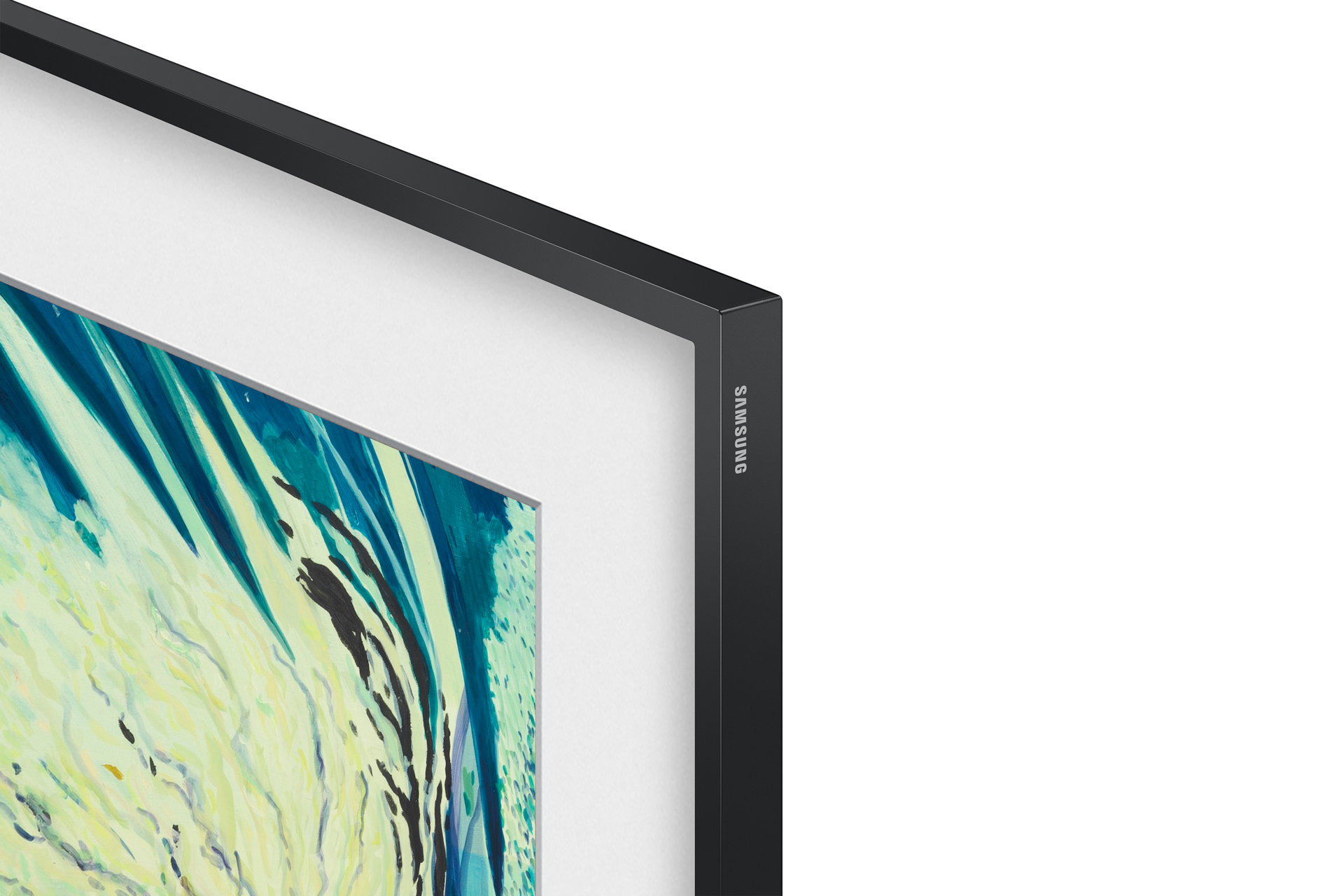{size}" The Frame 4K Samsung Vision AI Smart TV (2025) Detail Black 