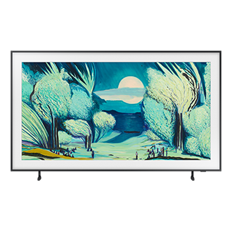 {size}" The Frame 4K Samsung Vision AI Smart TV (2025) Front2 Black 