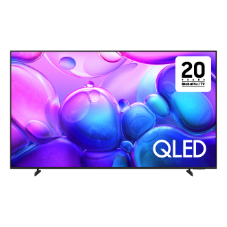 {inch}" QLED Q6F 4K Smart TV (2025) Front Black 