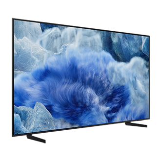 {inch}" QLED Q8F 4K Samsung Vision AI Smart TV (2025) L-Perspective1 Black 