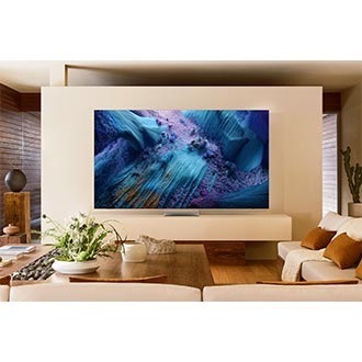 تلفزيون ذكي Neo QLED طراز QN990F مقاس 85 بوصة بدقة 8K معزز بتقنية Samsung Vision AI (إصدار عام 2025) Graphite