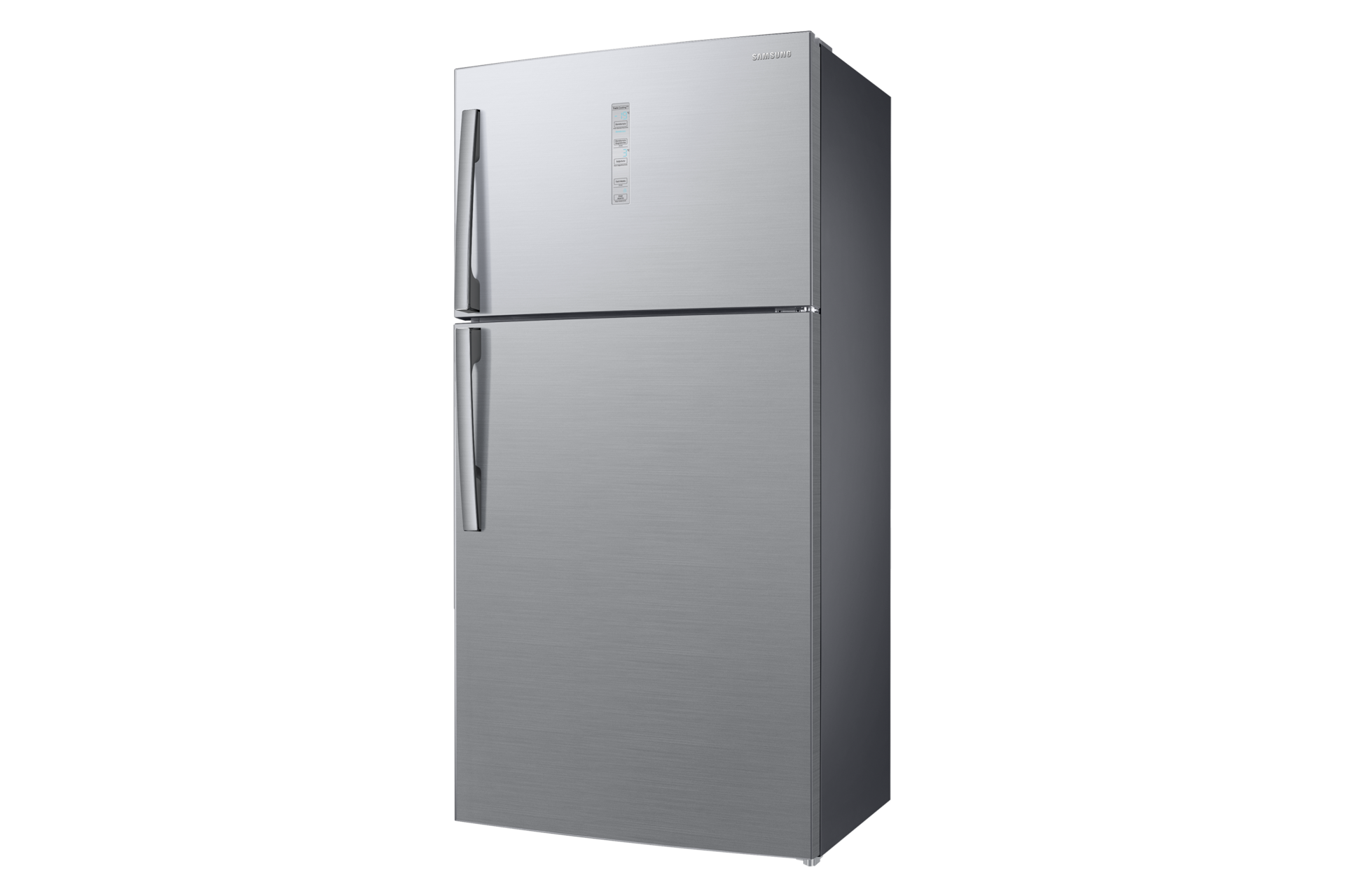 RT7000K Top Freezer with  Twin Cooling Plus™, 580L R-Perspective Silver 