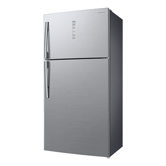 RT7000K Top Freezer with  Twin Cooling Plus™, 580L R-Perspective Silver 