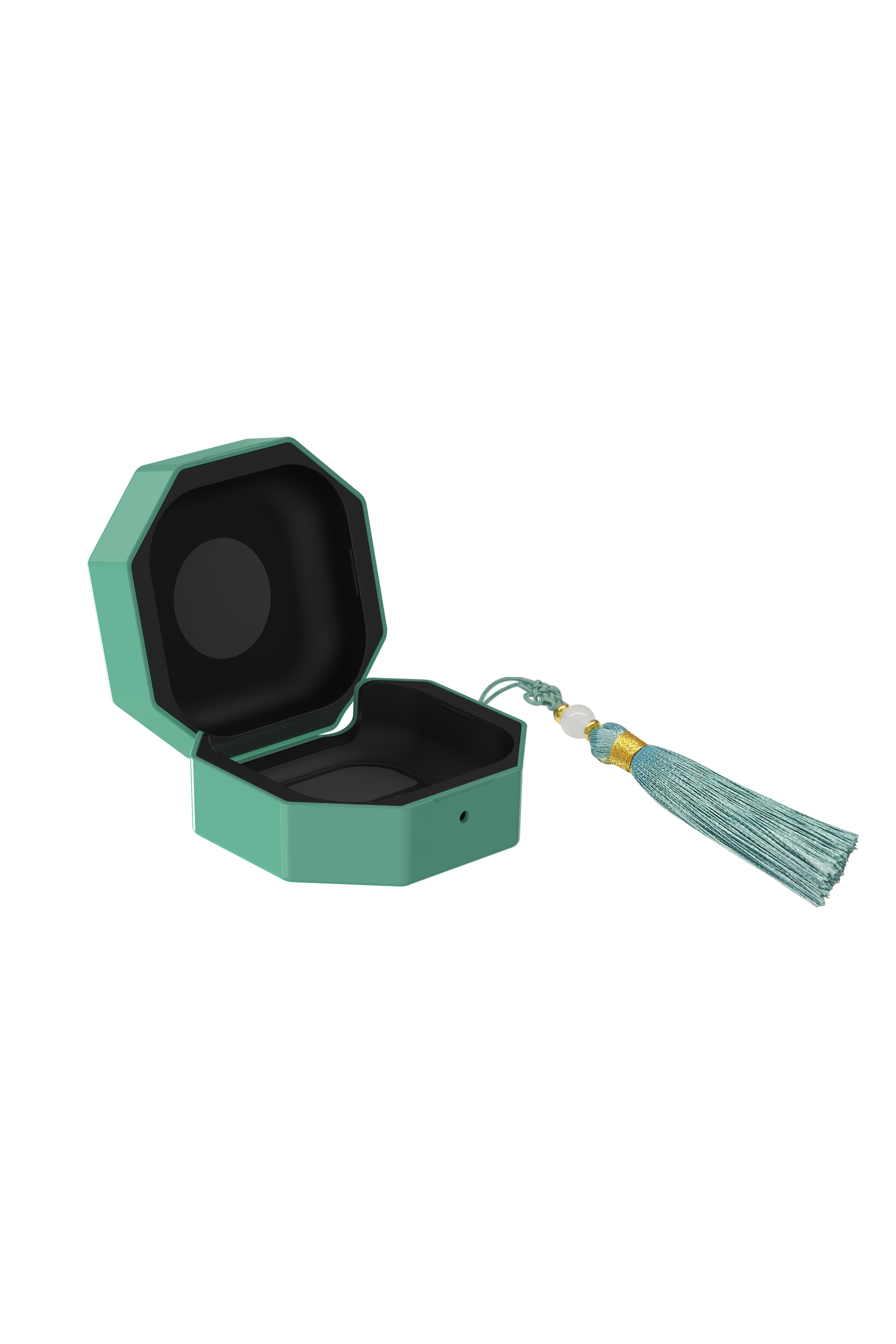 Galaxy Buds4 | Buds4 Pro Heritage Case FrontOpen Green 