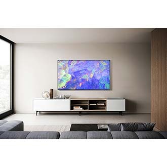 Crystal UHD CU8500 is displaying picture with Dynamic Crystal Color in the living room