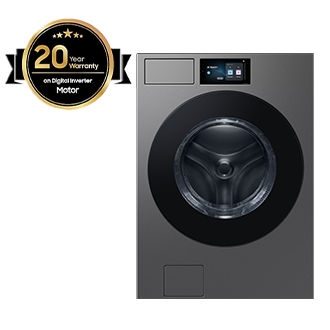 Bespoke AI Laundry (Combo) with  AI Home Front Dark Gray 