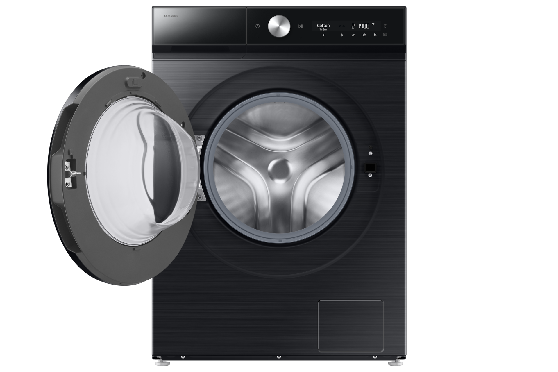 11kg WW8400D Front load Washer with SmartThings AI Energy Mode and A-XX% Extra Energy Efficiency Front-Open Black 