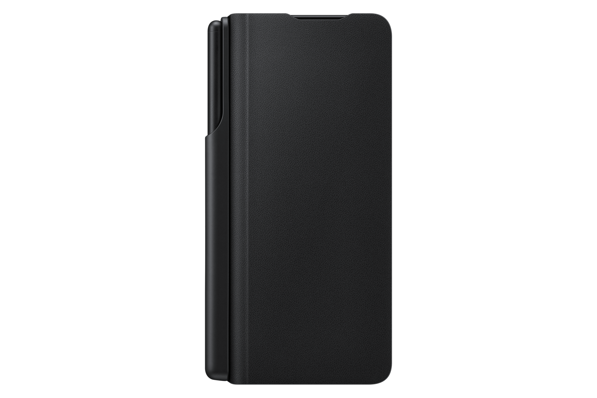 Galaxy Z Fold3 5G Flip Cover with Pen Black | Samsung KSA