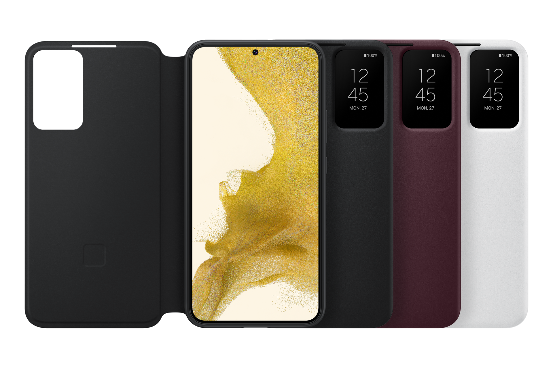 set-cut Burgundy