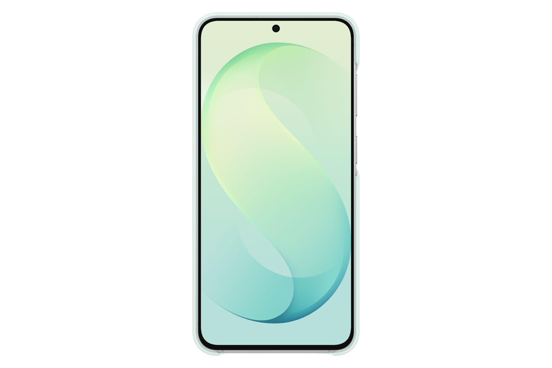 Galaxy S26 FE Silicone Magnet Case Back Mint 