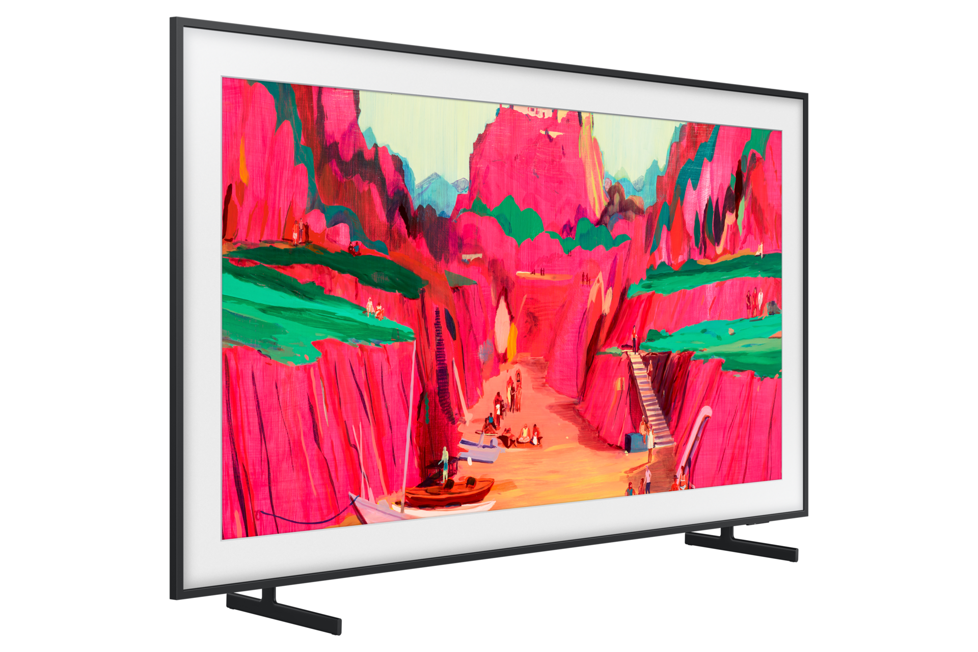 65 The Frame Pro 4K Samsung Vision AI Smart TV 2025 and Customizable Frame VG-SCFH Black