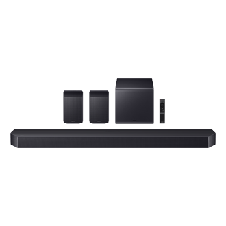 75" Neo QLED QN900F 8K Vision AI Smart TV and HW-Q990F Q-series Soundbar (2025) Black