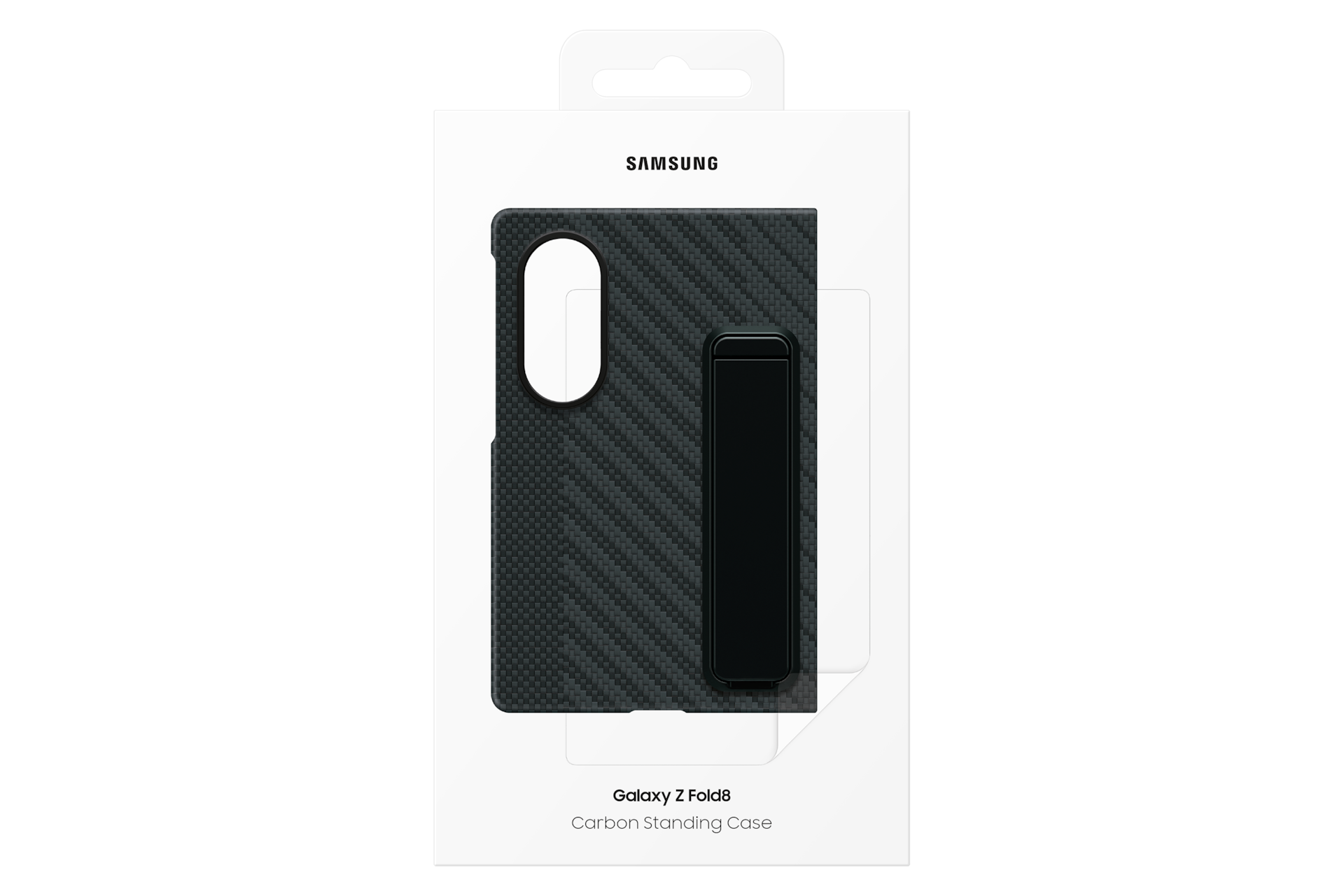 Galaxy Z Fold8 Carbon Standing Case Package Black 
