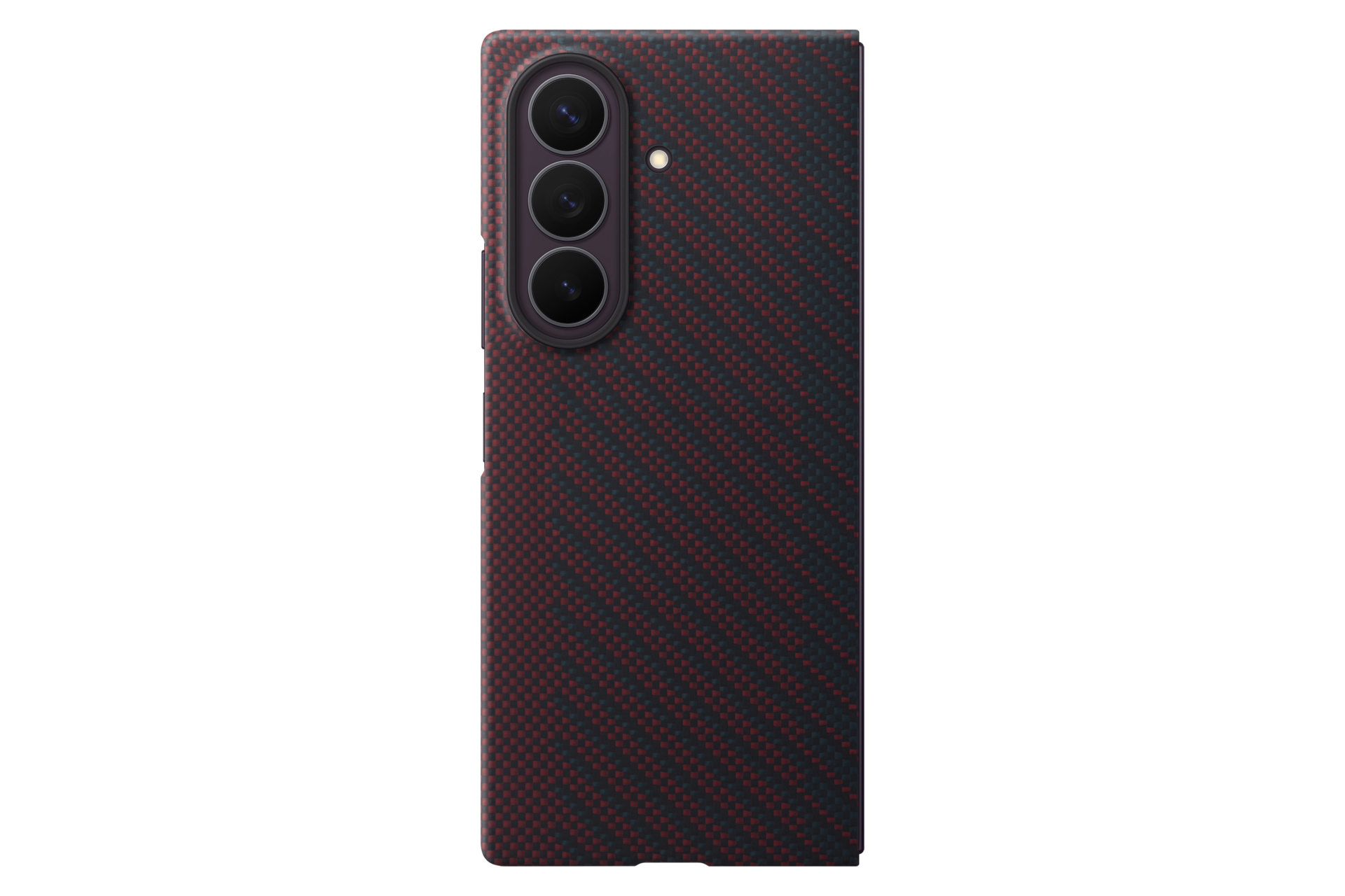 Galaxy Z Fold8 Ultra Carbon Magnet Case Front3 Violet 