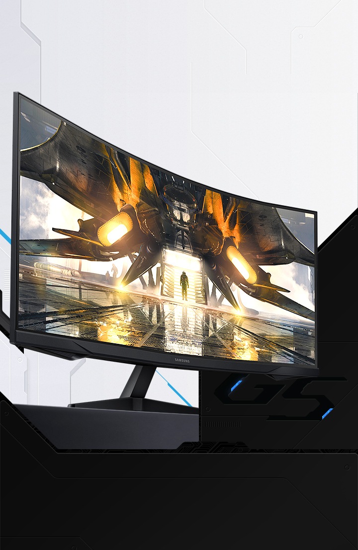Buy Samsung Odyssey G5 Gaming Monitor 27in Samsung KSA - Main Image