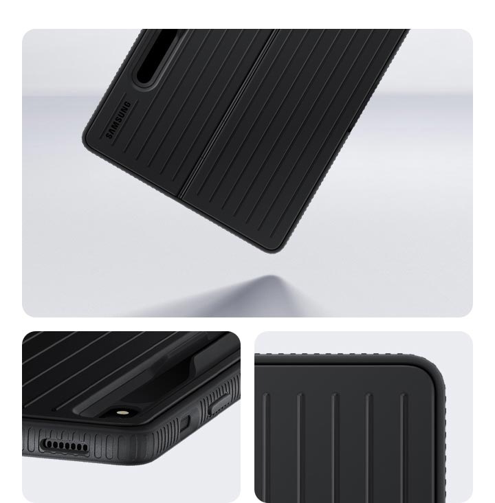 Galaxy Tab S8+ Protective Standing Cover Black | Samsung KSA