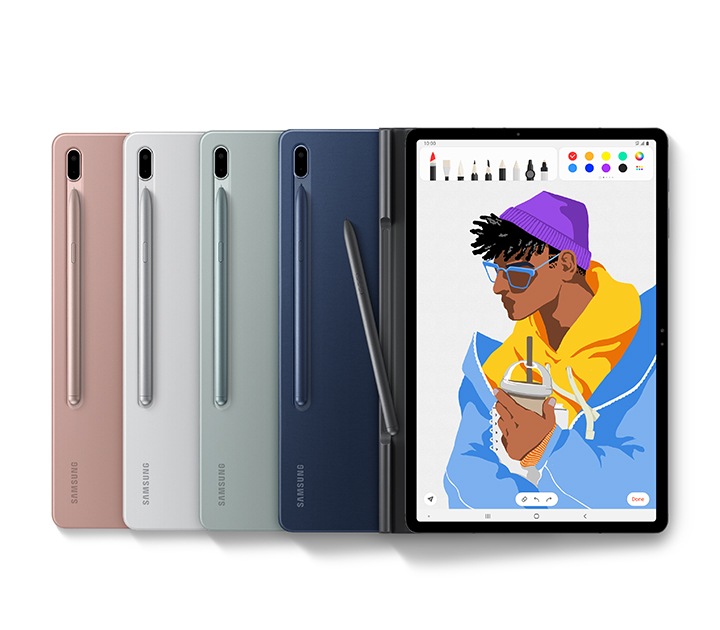 Galaxy Tab S7+,S7 inch Book Cover Navy Samsung KSA