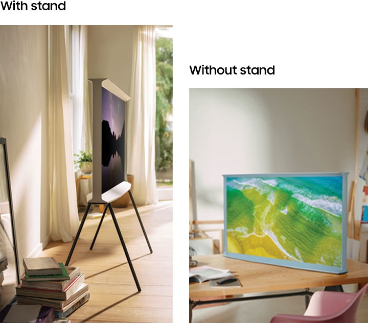 Buy The Serif QLED 4K Smart TV 50 inch White | Samsung KSA | alle Fernseher