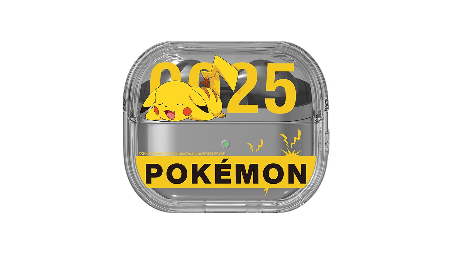 Pokemon Pikachu Clear Case for Galaxy Buds3 Yellow | Samsung Saudi