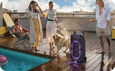 Closeup of Sound Tower outdoor