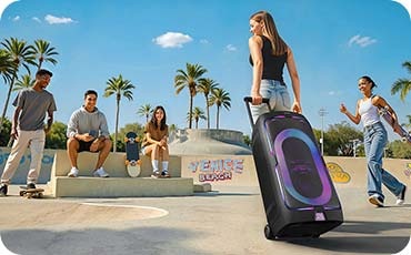 Closeup of Sound Tower outdoor