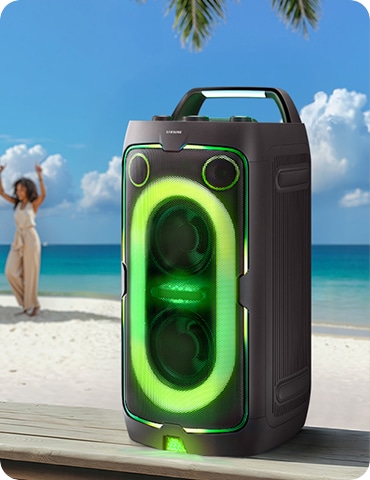 Closeup of Sound Tower outdoor