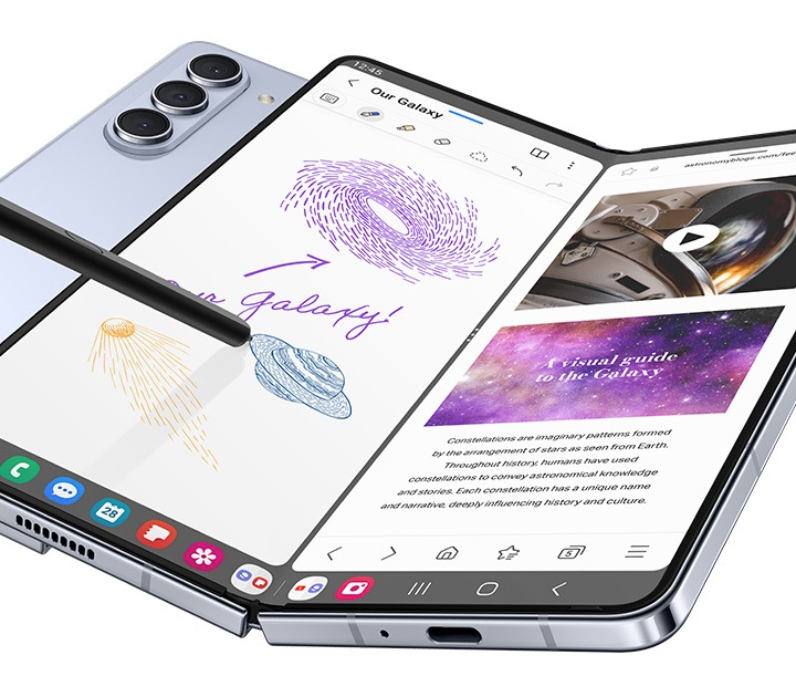 <9029>galaxy z fold 5・海外版SM-F946N UNLOCKED - Samsung Galaxy Z Fold 5 SM-F946U 1TB - Black Blue