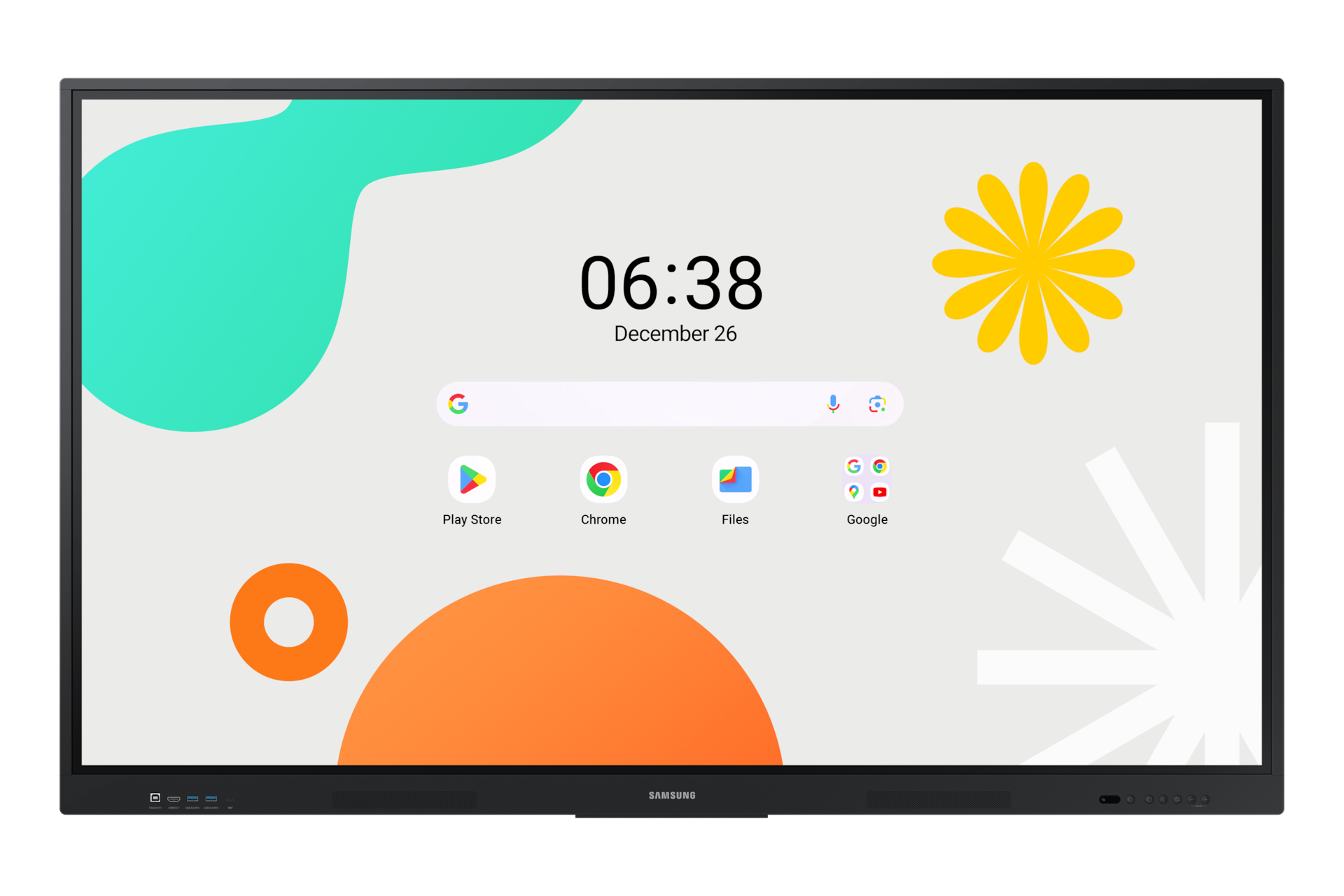Interactive Display WAF Front Black 