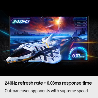 [Óútm~áñéú~vér ó~ppóñ~éñts~ wíth~ súpr~émé s~pééd~ wíth~ 240Hz ré~frés~h rát~é + 0.03ms r~éspó~ñsé t~ímé. Á~ róck~ét sh~íp br~éáks~ óút f~róm á~ scré~éñ sh~ówíñ~g á rá~cíñg~ báck~gróú~ñd íñ~tó th~é gál~áxý. 240H~z & 0.03ms.]