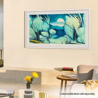 {size}" The Frame 4K Samsung Vision AI Smart TV (2025) Lifestyle-Image Black 