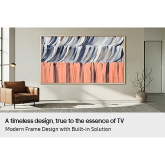 65" The Frame LS03HE 4K Samsung Vision AI Smart TV (2026) Black