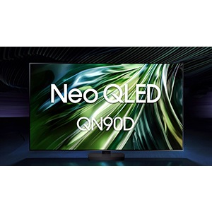  A Samsung Neo QLED QN90D TV.