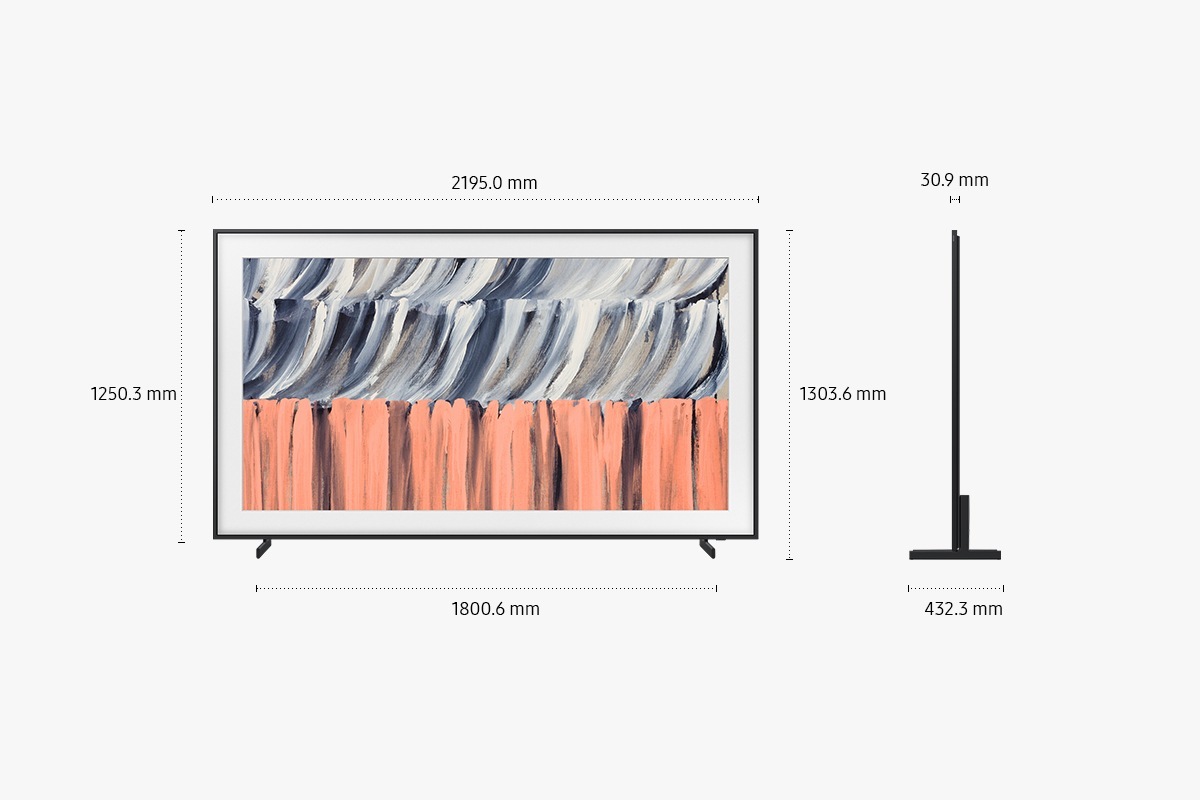 98" The Frame LS03HE 4K Samsung Vision AI Smart TV (2026) Black