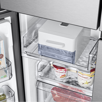 freezer-ice-ice-bucket Silver