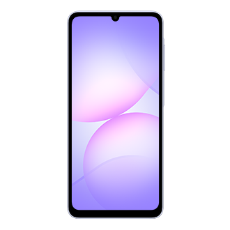 Galaxy A07 5G Front2 Light Violet 