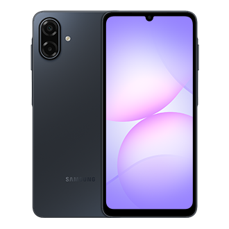 Galaxy A07 5G Front Black 