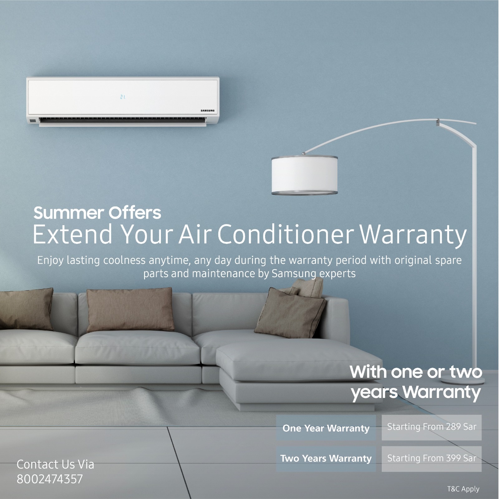 Take the right action & extend your warranty for your Air Conditioning