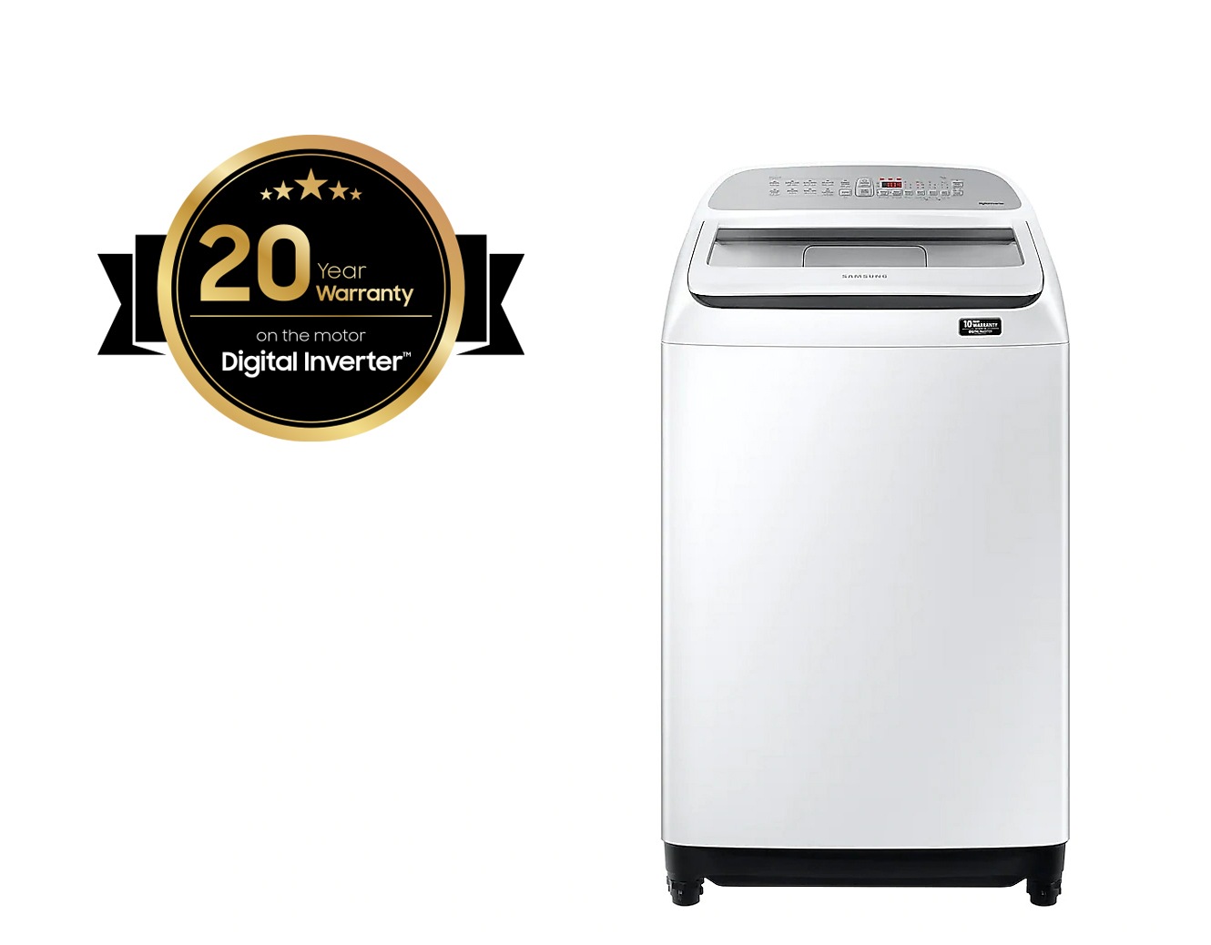 Buy Samsung Top Load Washer 10kg White color Samsung KSA