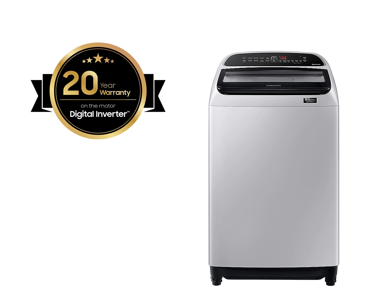 Buy Samsung Top Load Washer 13kg Gray color Samsung KSA