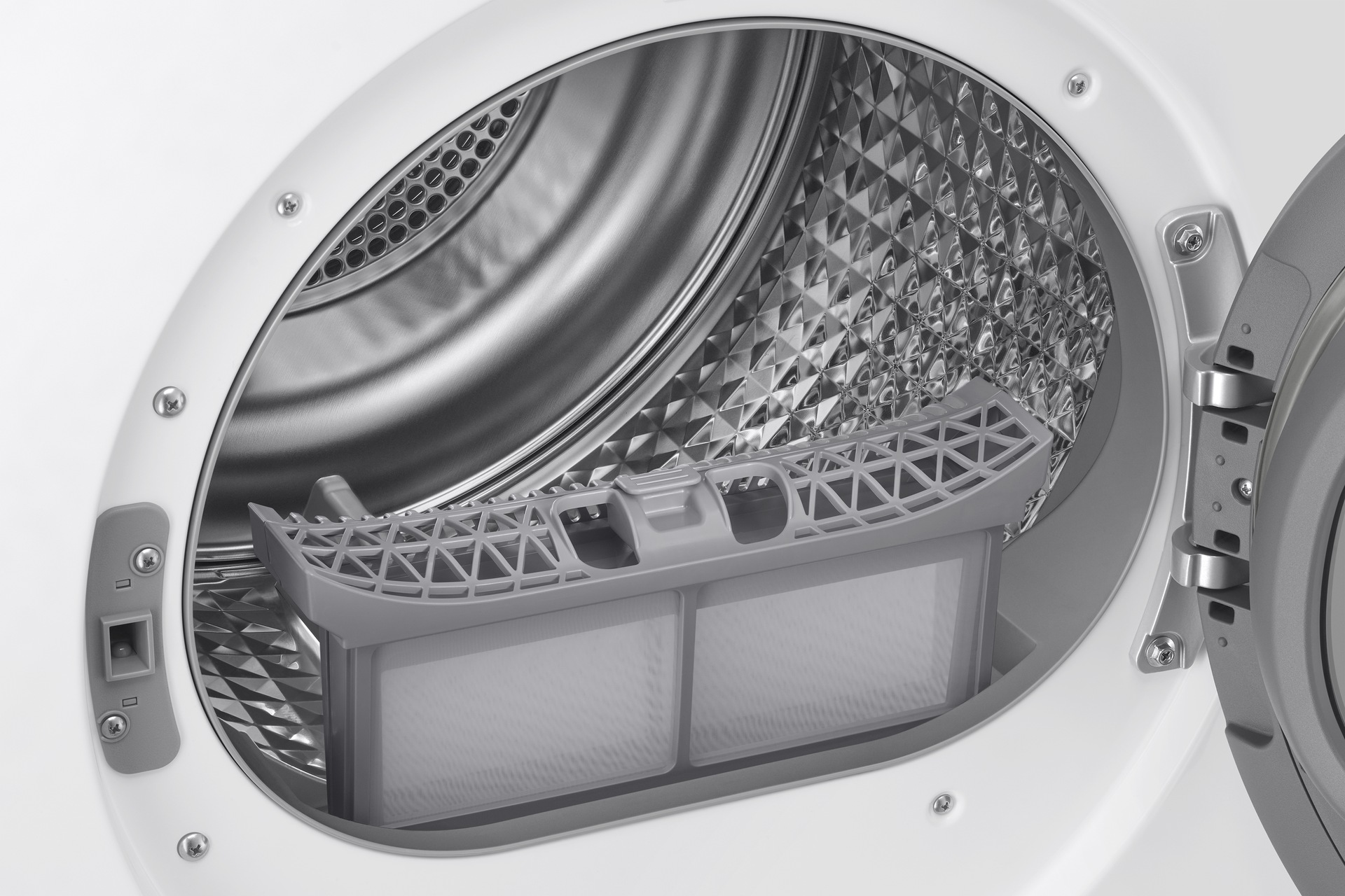 Torktumlare AI Dry+ 9kg Detail-Drum White 