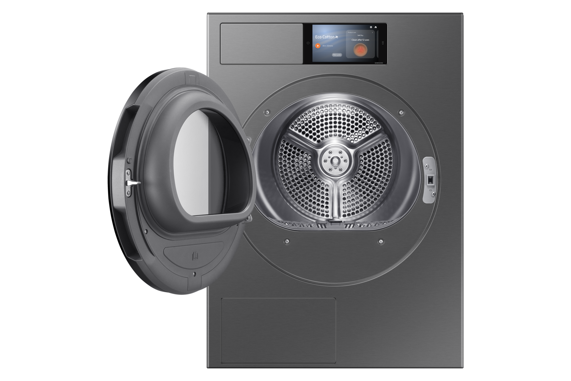 Torktumlare AI Home 9kg Front-Open Metallic Silver 